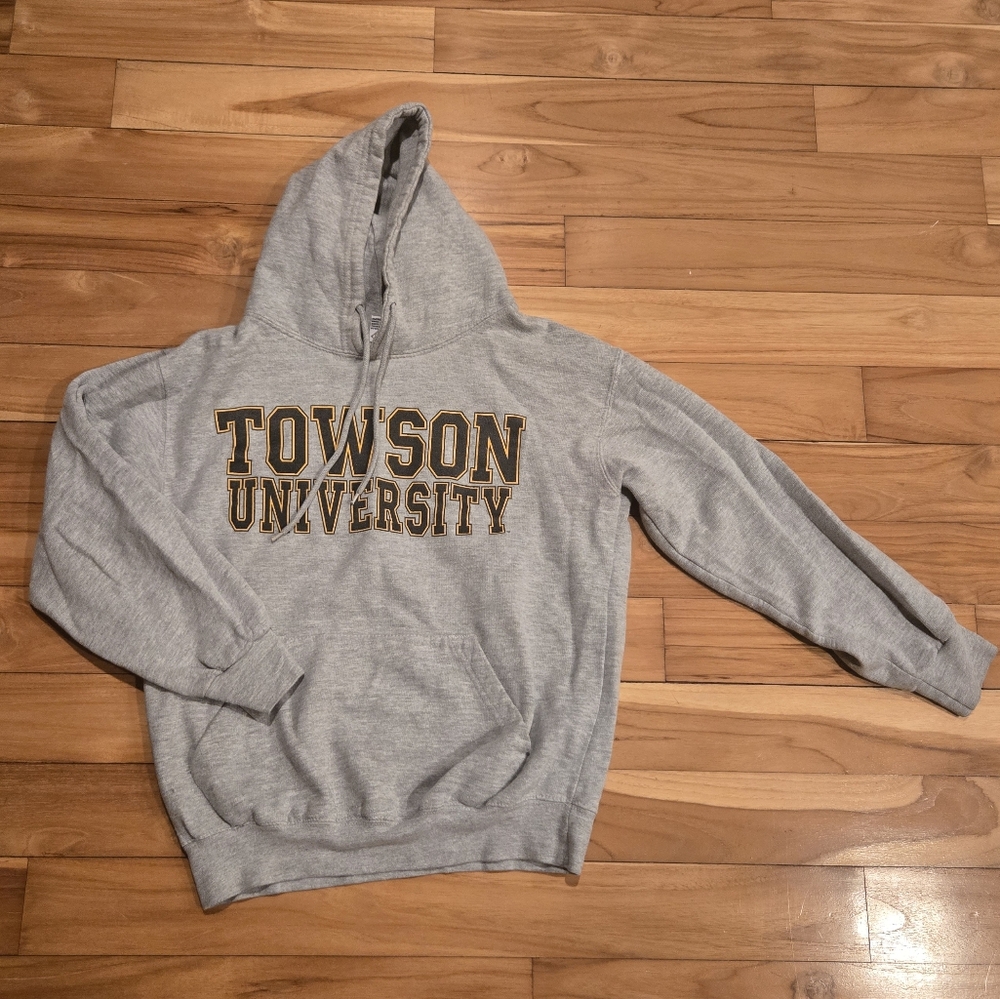 Towson University Gray Hoodie